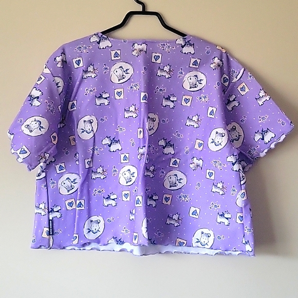 Vintage Dog Print PJ Set - Picture 3 of 9